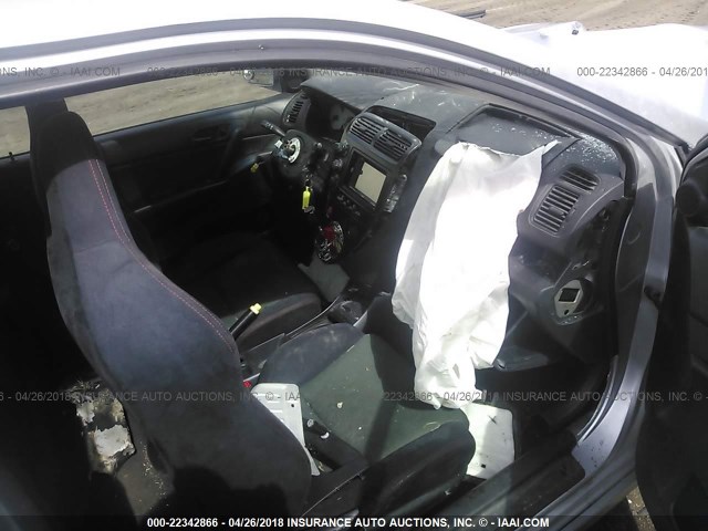 SHHEP33502U308878 - 2002 HONDA CIVIC SI SILVER photo 5