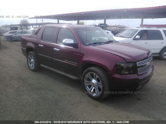 3GNEC12027G134747 - 2007 CHEVROLET AVALANCHE C1500 RED photo 1