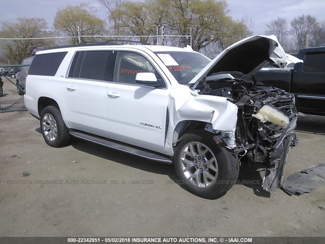 1GKS2FKC7GR401228 - 2016 GMC YUKON XL K1500 SLE WHITE photo 1