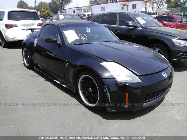 JN1AZ36A25M952349 - 2005 NISSAN 350Z ROADSTER BLACK photo 1