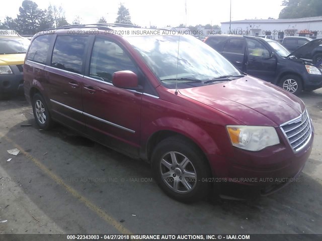 2A8HR54119R584882 - 2009 CHRYSLER TOWN & COUNTRY TOURING RED photo 1