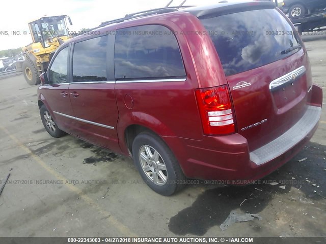 2A8HR54119R584882 - 2009 CHRYSLER TOWN & COUNTRY TOURING RED photo 3