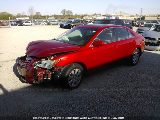 4T4BE46K49R059036 - 2009 TOYOTA CAMRY SE/LE/XLE 红色 照片 2