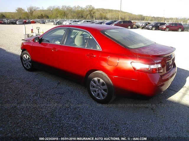 4T4BE46K49R059036 - 2009 TOYOTA CAMRY SE/LE/XLE 红色 照片 3