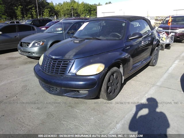 3C3EY55E45T568248 - 2005 CHRYSLER PT CRUISER TOURING BLUE photo 6