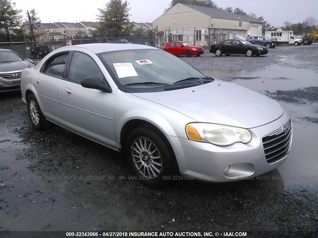 1C3EL56RX5N657502 - 2005 CHRYSLER SEBRING TOURING SILVER photo 1