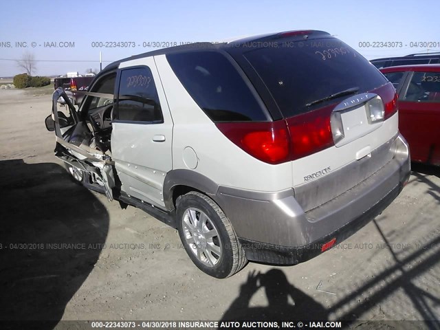 3G5DA03E55S542403 - 2005 BUICK RENDEZVOUS CX/CXL WHITE photo 3