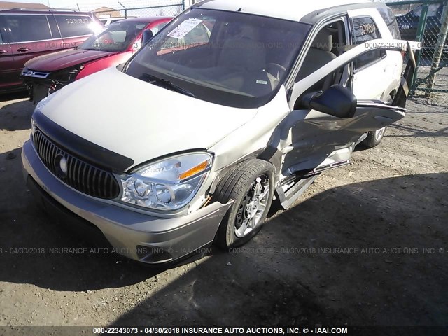 3G5DA03E55S542403 - 2005 BUICK RENDEZVOUS CX/CXL WHITE photo 6