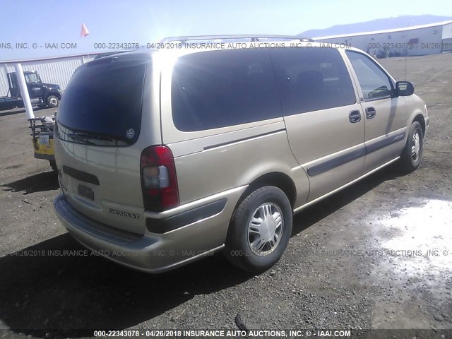 1GNDV23E95D144420 - 2005 CHEVROLET VENTURE LS BEIGE photo 4