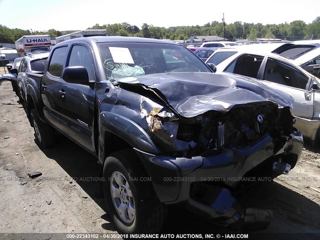 5TFJX4GN5DX015700 - 2013 TOYOTA TACOMA DOUBLE CAB შავი ფოტო 1