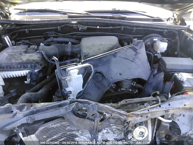 5TFJX4GN5DX015700 - 2013 TOYOTA TACOMA DOUBLE CAB შავი ფოტო 10