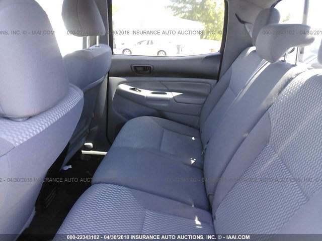 5TFJX4GN5DX015700 - 2013 TOYOTA TACOMA DOUBLE CAB შავი ფოტო 8