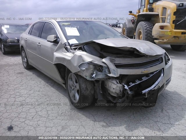 1G1ZH57B79F194243 - 2009 CHEVROLET MALIBU 1LT 金色 照片 1