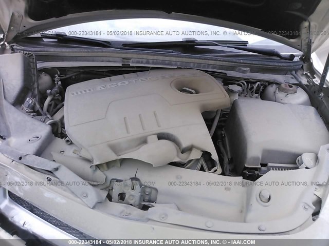 1G1ZH57B79F194243 - 2009 CHEVROLET MALIBU 1LT 金色 照片 10