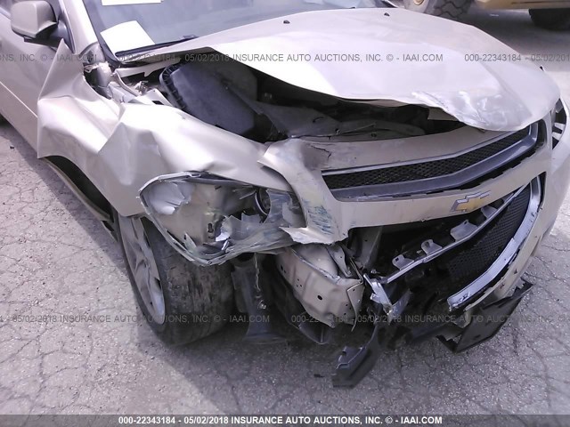 1G1ZH57B79F194243 - 2009 CHEVROLET MALIBU 1LT 金色 照片 6