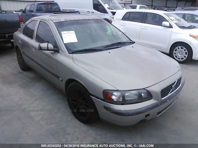 YV1RS61T542325096 - 2004 VOLVO S60 BEIGE photo 1