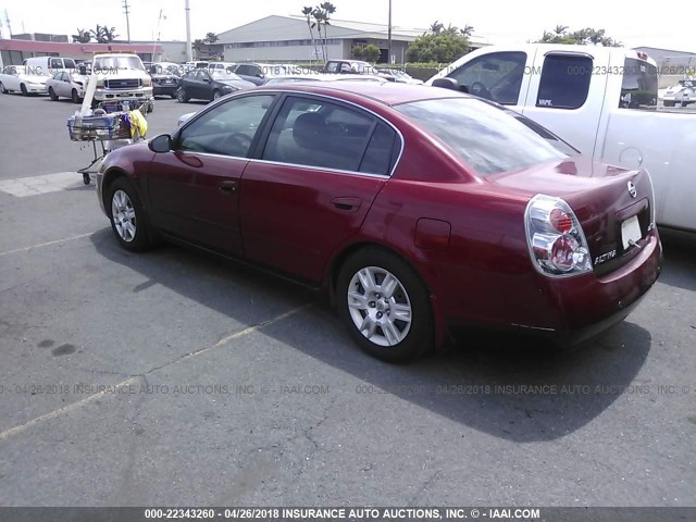 1N4AL11D86C160787 - 2006 NISSAN ALTIMA S/SL RED photo 3