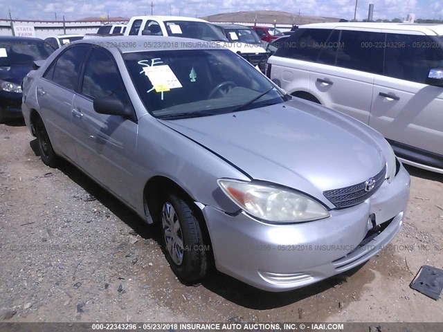 4T1BE32K93U759653 - 2003 TOYOTA CAMRY LE/XLE/SE 银色 照片 1