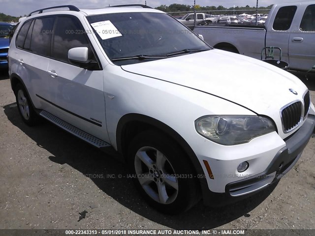 5UXFE43549L271678 - 2009 BMW X5 XDRIVE30I WHITE photo 1