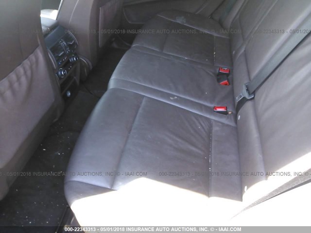 5UXFE43549L271678 - 2009 BMW X5 XDRIVE30I WHITE photo 8