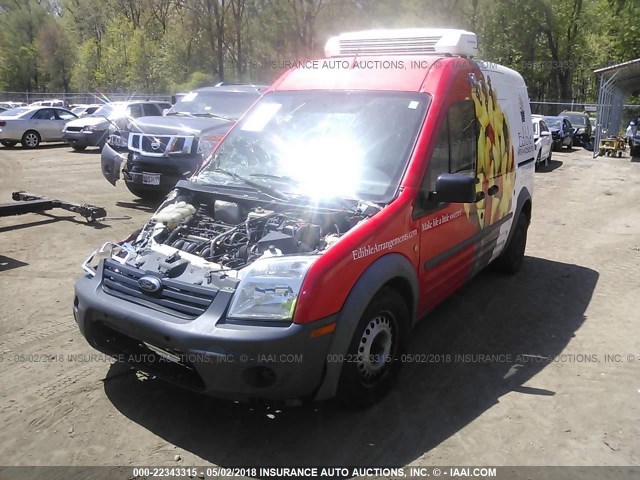 NM0LS7ANXDT126040 - 2013 FORD TRANSIT CONNECT XL WHITE photo 2