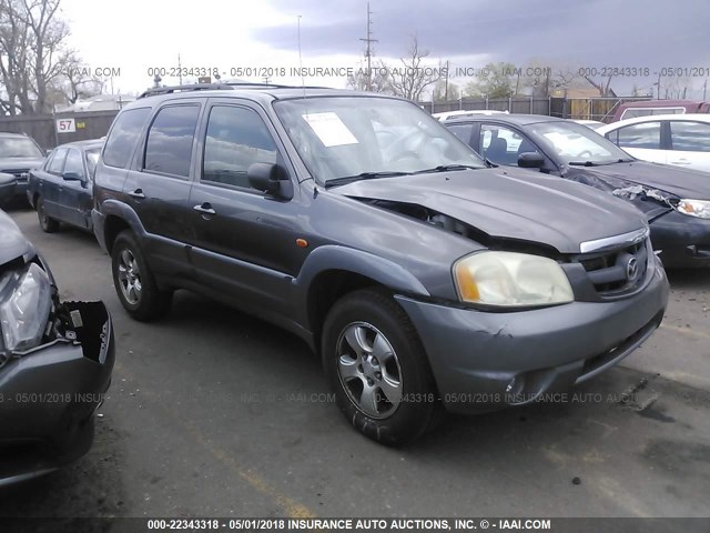4F2CU081X2KM59865 - 2002 MAZDA TRIBUTE LX/ES 灰色 照片 1