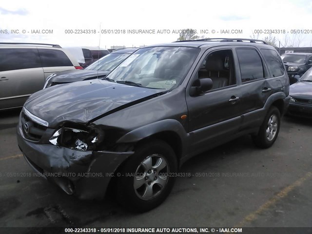 4F2CU081X2KM59865 - 2002 MAZDA TRIBUTE LX/ES 灰色 照片 2