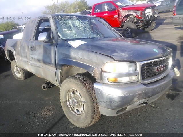 1GTGK29U71Z206729 - 2001 GMC NEW SIERRA K2500 GRAY photo 1