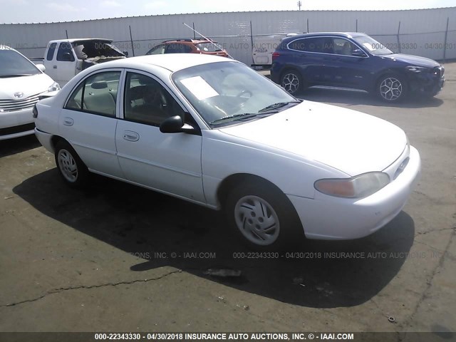 3FAFP13PX1R208091 - 2001 FORD ESCORT WHITE photo 1