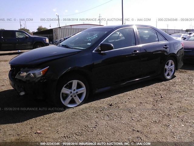 4T1BF1FK7EU359802 - 2014 TOYOTA CAMRY L/SE/LE/XLE 黑色 照片 2