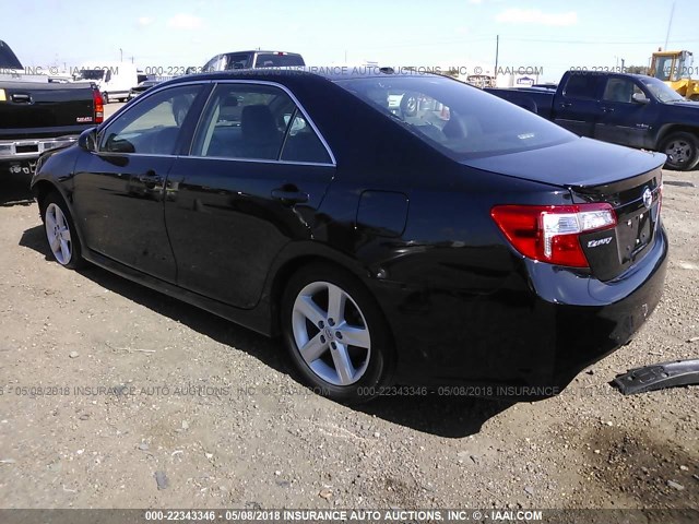 4T1BF1FK7EU359802 - 2014 TOYOTA CAMRY L/SE/LE/XLE 黑色 照片 3