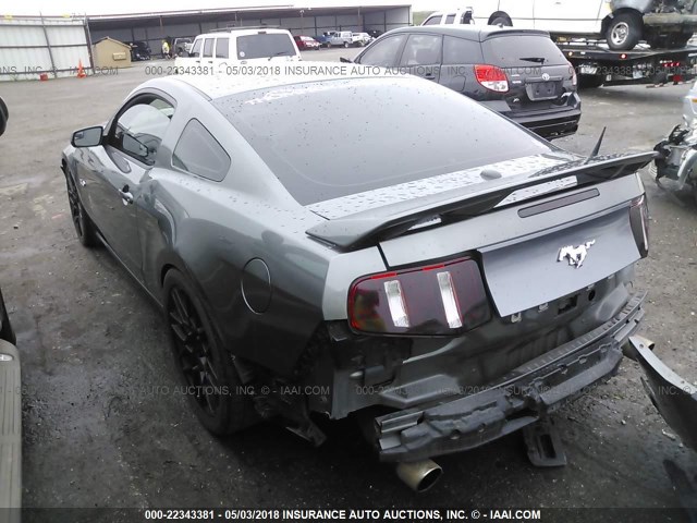 1ZVBP8CF8C5269550 - 2012 FORD MUSTANG GT GRAY photo 3