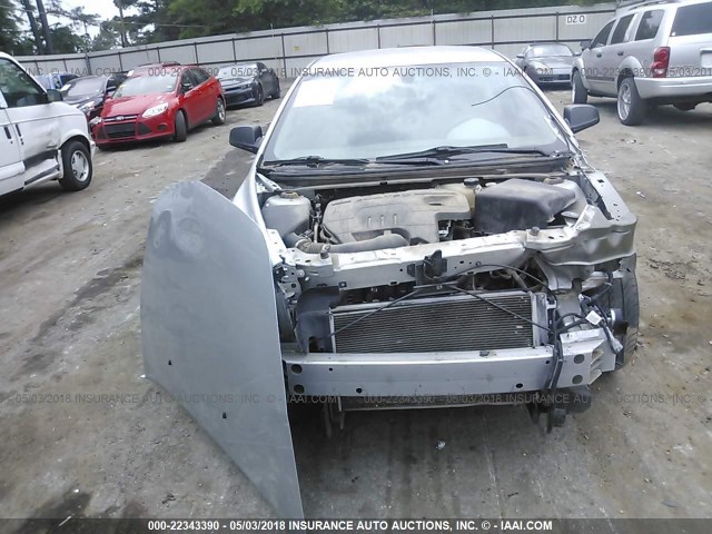 1G1ZB5E1XBF156099 - 2011 CHEVROLET MALIBU LS 银色 照片 6