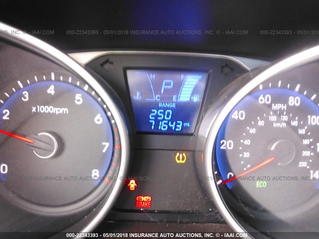 KM8JUCAC6CU346856 - 2012 HYUNDAI TUCSON GLS/LIMITED 红色 照片 7