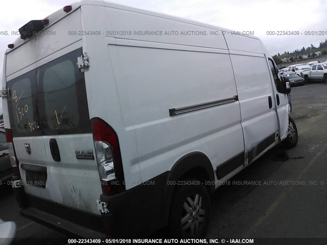 3C6URVHGXEE110047 - 2014 RAM PROMASTER 3500 3500 HIGH WHITE photo 4