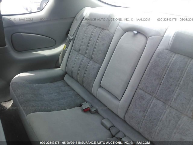 2G1WW12EX39296705 - 2003 CHEVROLET MONTE CARLO LS ვერცხლისფერი ფოტო 8