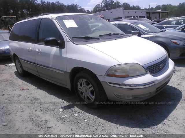 2FMZA53452BA53080 - 2002 FORD WINDSTAR SEL WHITE photo 1