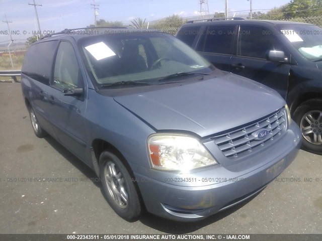 2FMZA51654BA18126 - 2004 FORD FREESTAR SE BLUE photo 1