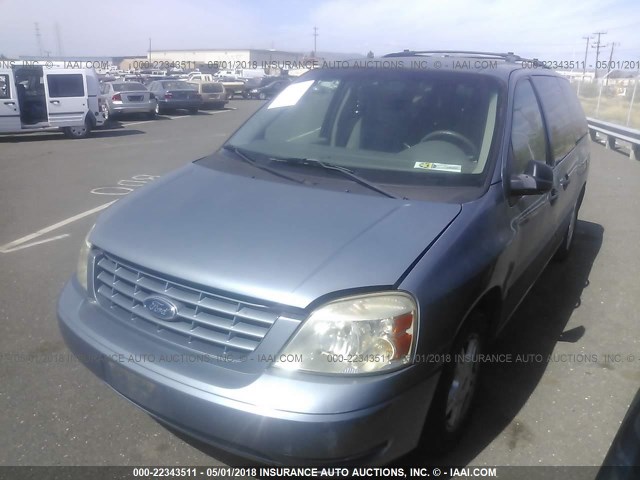 2FMZA51654BA18126 - 2004 FORD FREESTAR SE BLUE photo 2