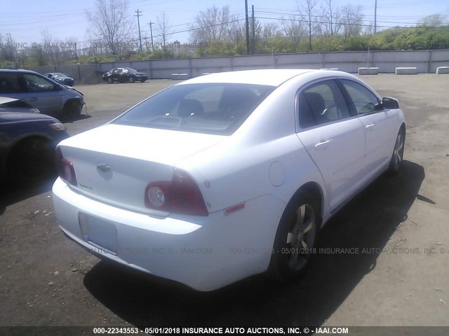 1G1ZC5E11BF280310 - 2011 CHEVROLET MALIBU 1LT 白色 照片 4