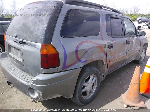 1GKES16S056115771 - 2005 GMC ENVOY XL GRAY photo 4