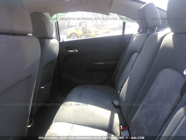 1G1JA5SHXC4210662 - 2012 CHEVROLET SONIC LS 白色 照片 8