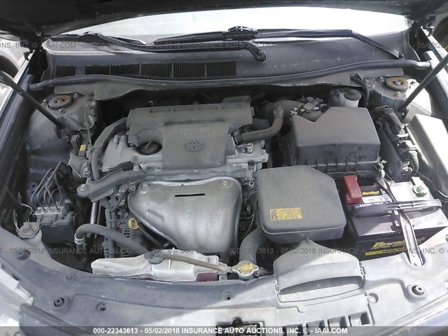 4T1BF1FK2DU221681 - 2013 TOYOTA CAMRY L/SE/LE/XLE BLACK photo 10