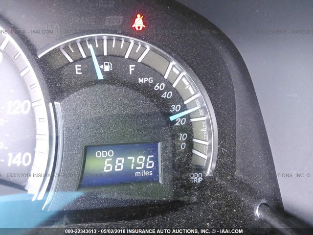 4T1BF1FK2DU221681 - 2013 TOYOTA CAMRY L/SE/LE/XLE BLACK photo 7