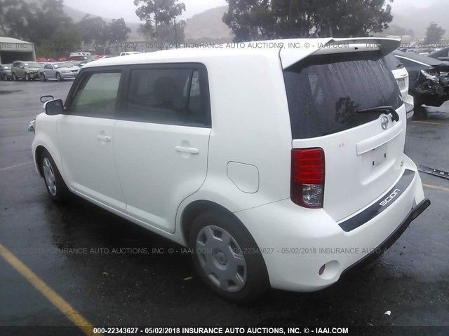 JTLZE4FE9DJ033232 - 2013 TOYOTA SCION XB WHITE photo 3