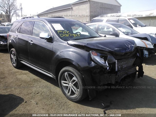 2GNFLGE30G6234824 - 2016 CHEVROLET EQUINOX LTZ Սև լուսանկար 1