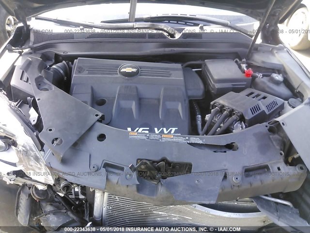 2GNFLGE30G6234824 - 2016 CHEVROLET EQUINOX LTZ Սև լուսանկար 10