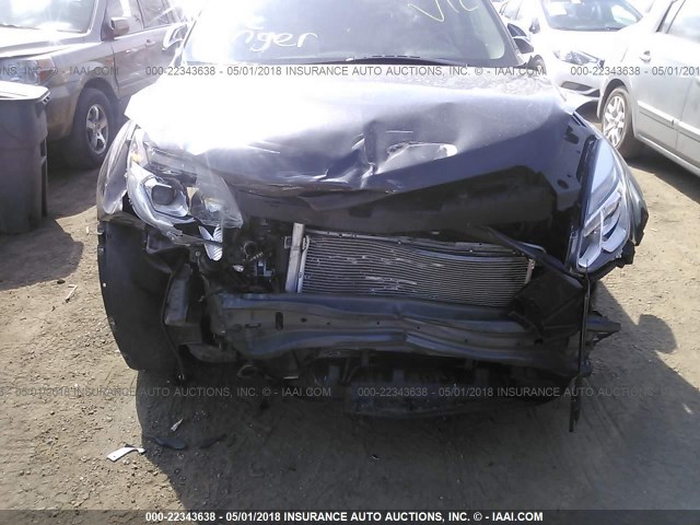 2GNFLGE30G6234824 - 2016 CHEVROLET EQUINOX LTZ Սև լուսանկար 6