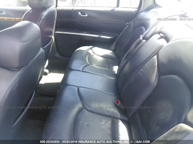 1LNFM97V6WY697541 - 1998 LINCOLN CONTINENTAL  Czarny zdjęcie 8