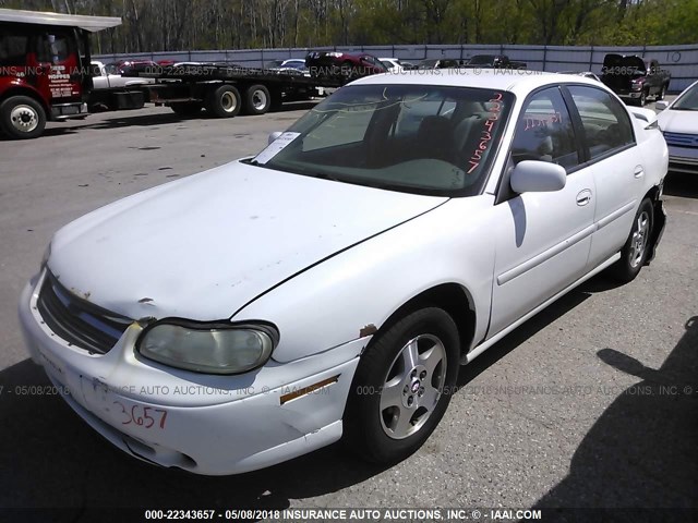 1G1NE52JX3M687665 - 2003 CHEVROLET MALIBU LS თეთრი ფოტო 2